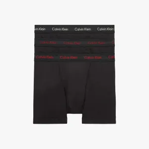 Calvin Klein Mens 3Pack Trunks Black Multi