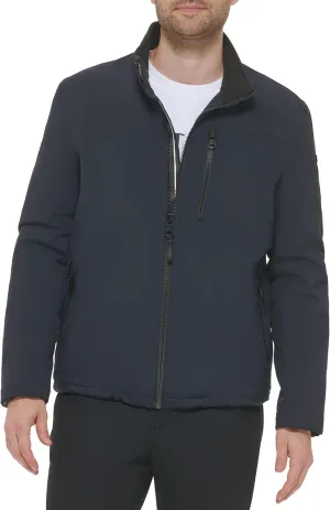 Calvin Klein Men's Soft Shell With Sherpa Lining
