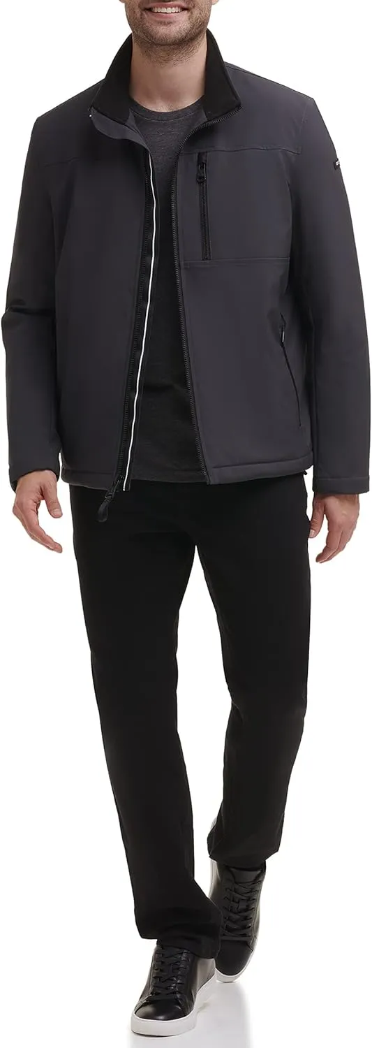 Calvin Klein Men's Soft Shell With Sherpa Lining