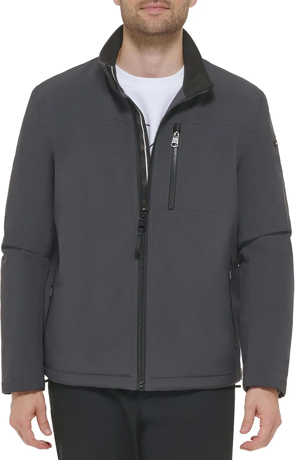 Calvin Klein Men's Soft Shell With Sherpa Lining