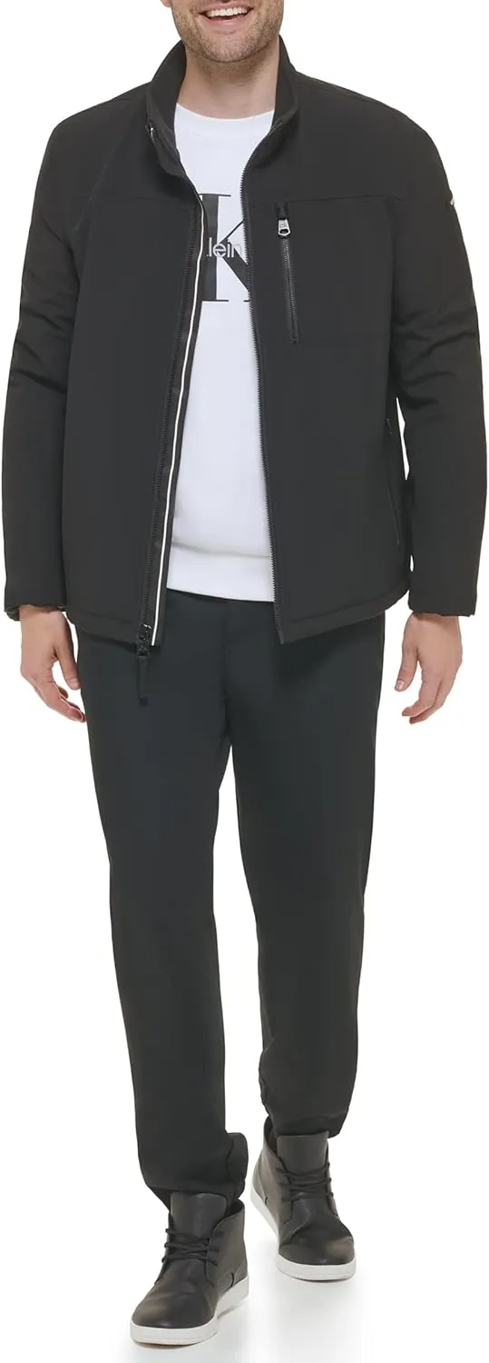 Calvin Klein Men's Soft Shell With Sherpa Lining