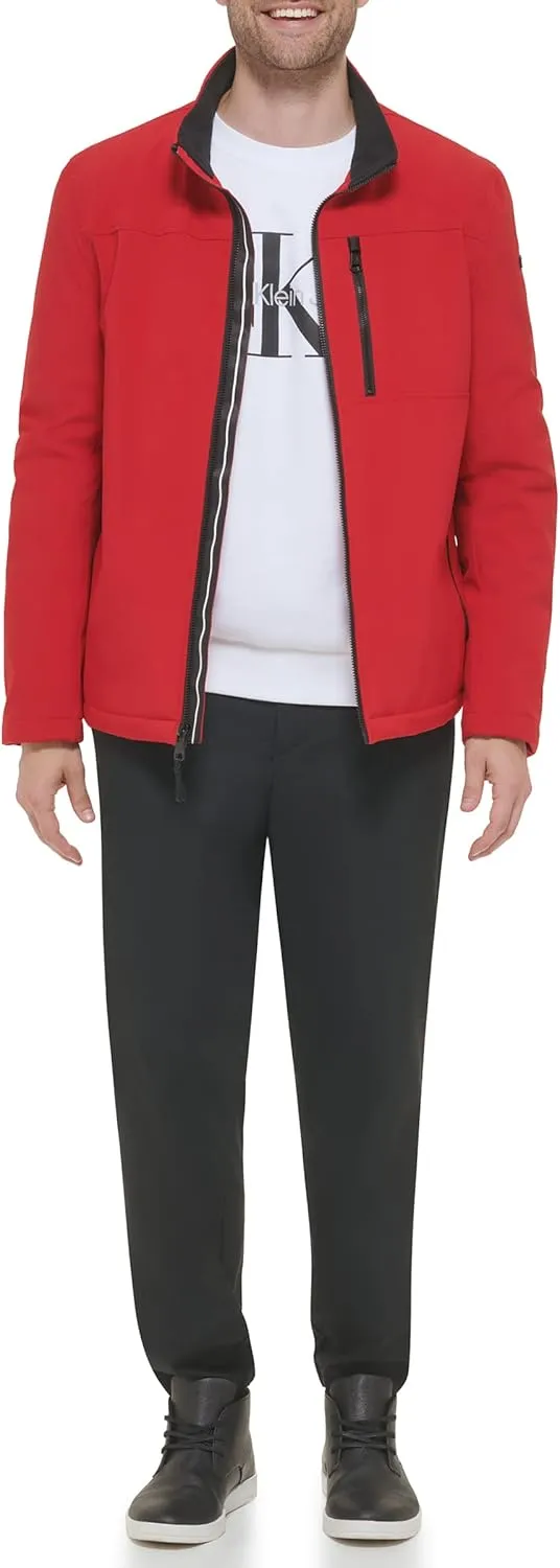 Calvin Klein Men's Soft Shell With Sherpa Lining