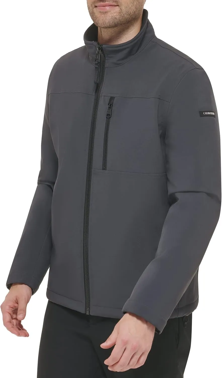 Calvin Klein Men's Soft Shell With Sherpa Lining