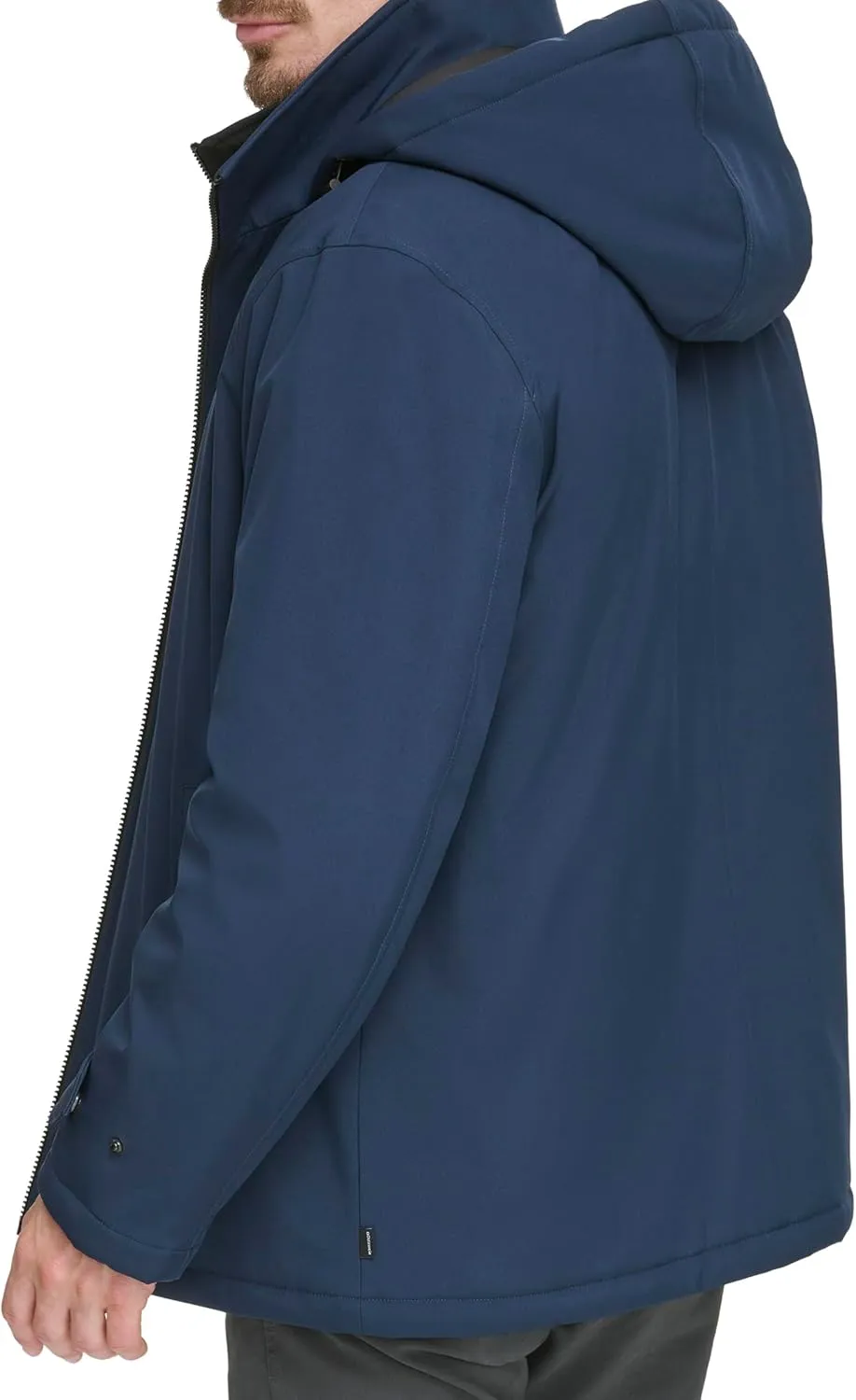 Dockers Men's Dwight Soft Shell Bib Jacket
