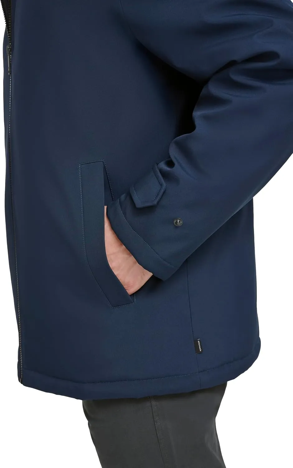Dockers Men's Dwight Soft Shell Bib Jacket