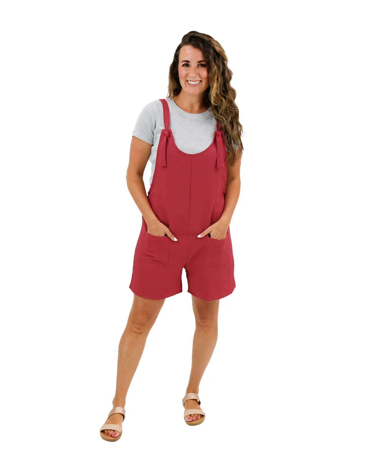 Easy Breezy Hibiscus Romper