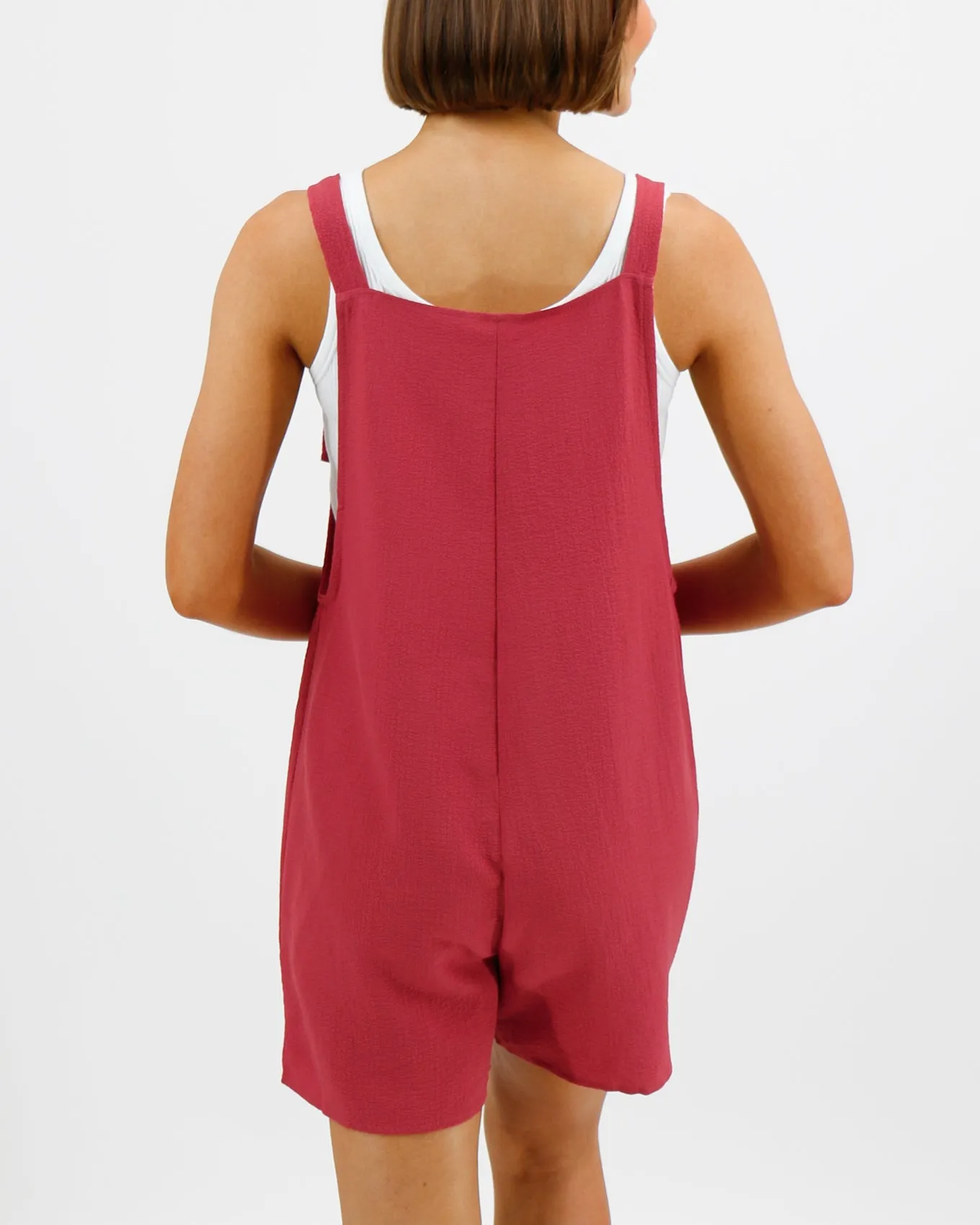 Easy Breezy Hibiscus Romper