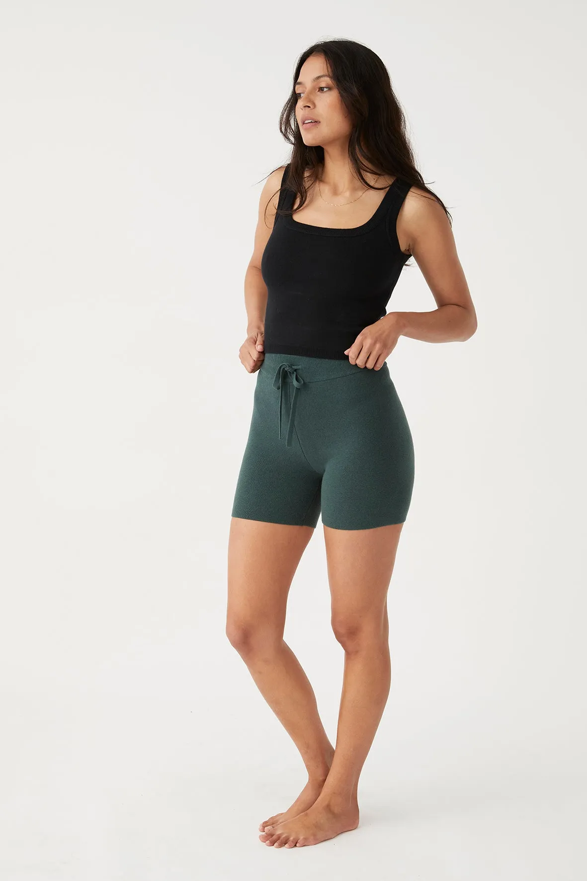 Esta Organic Cotton Tank - Black