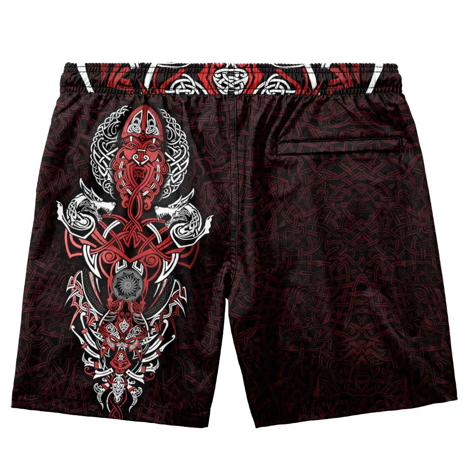 Fenrir Swim Trunks - Red Edition