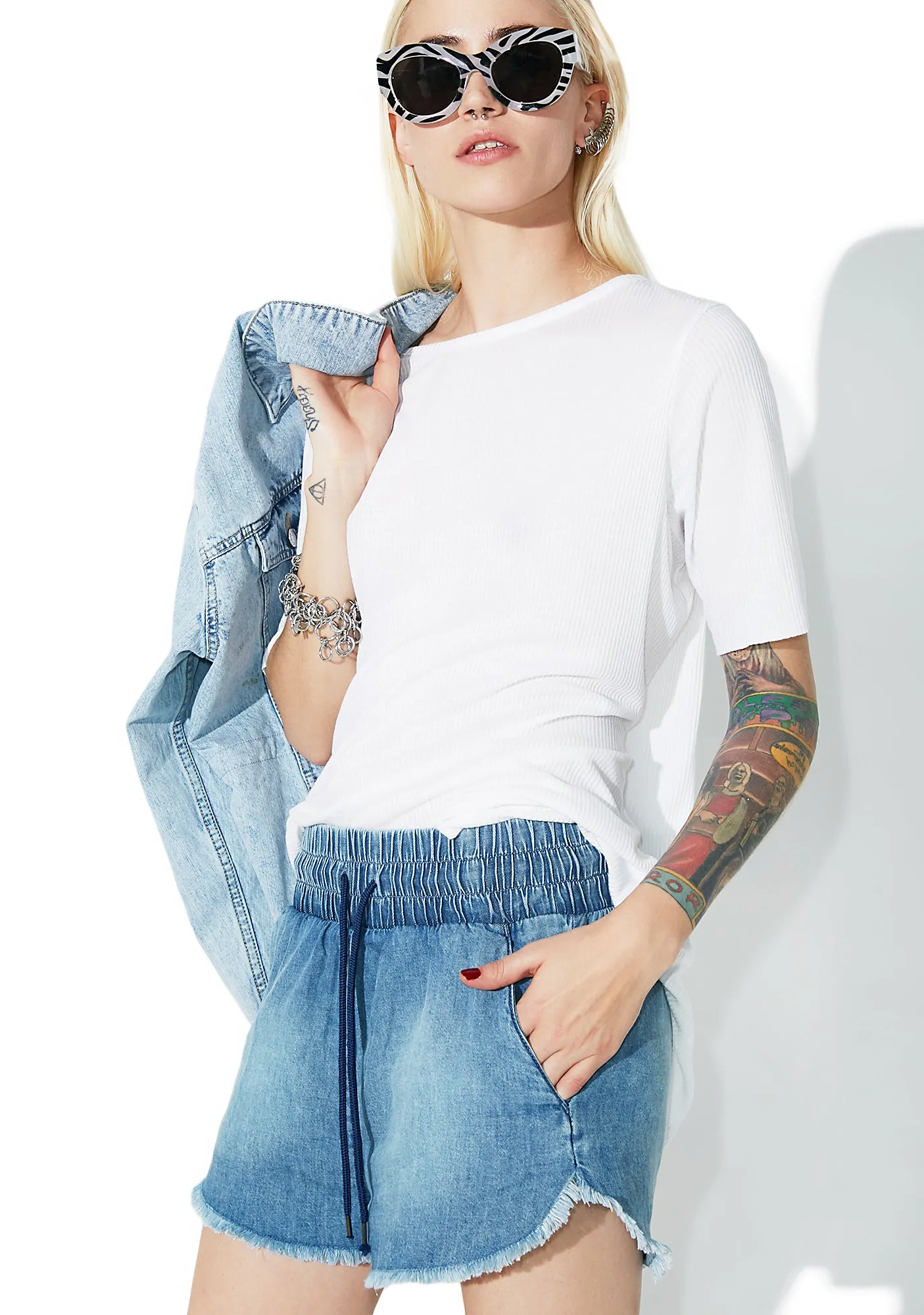 Flow Light Blue Shorts