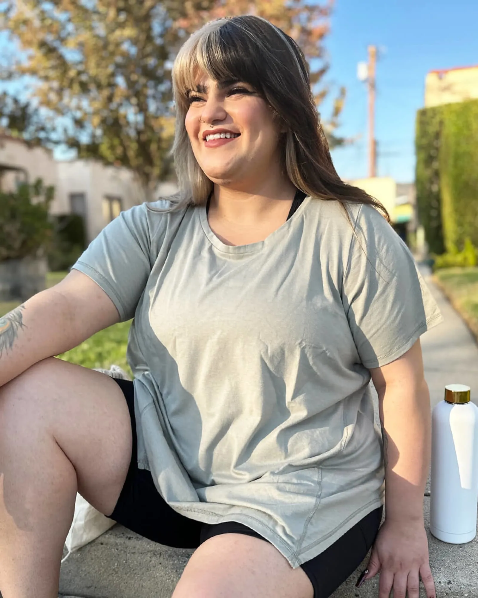 Flow Tee | Olive