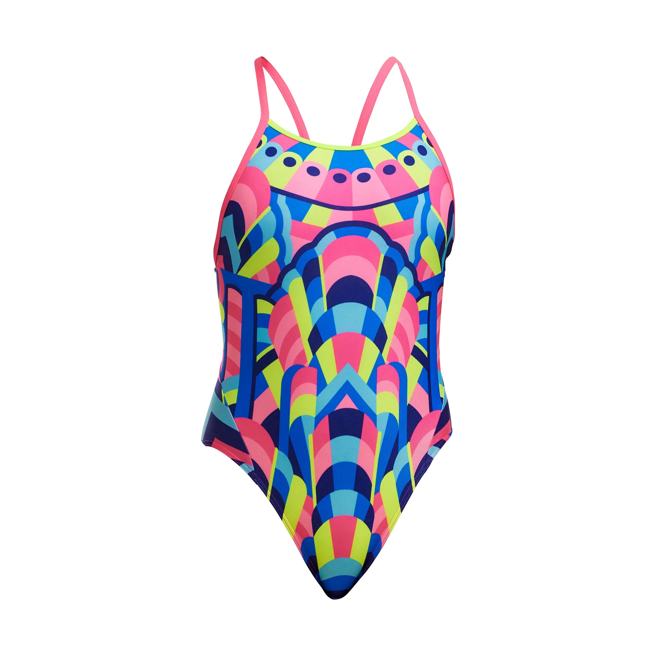 Funkita Princess Pageant Diamond Back Girls One Piece Swimsuit
