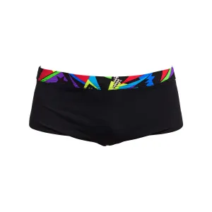 Funky Trunks Boy's Beat it Black Sidewinder Trunks
