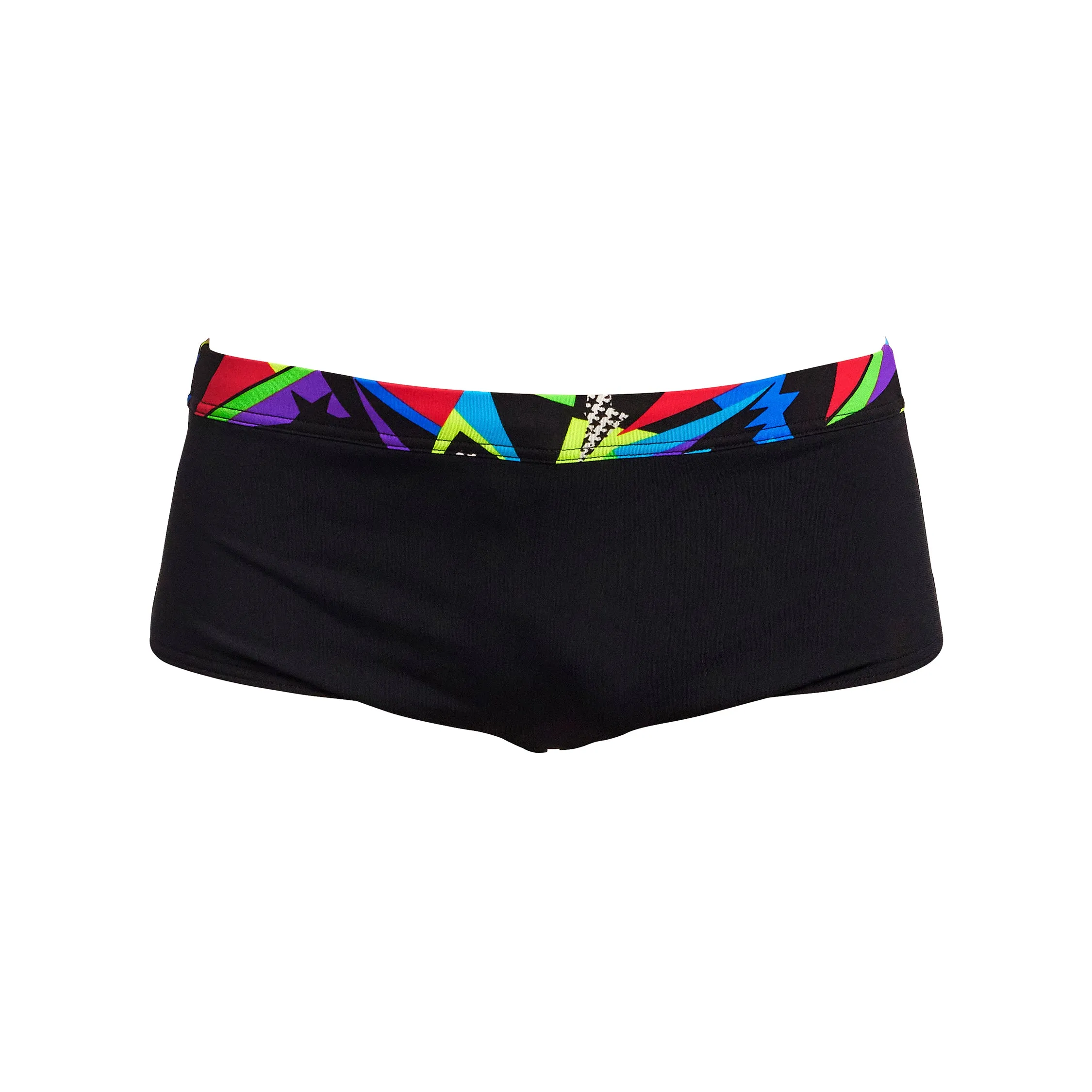 Funky Trunks Boy's Beat it Black Sidewinder Trunks