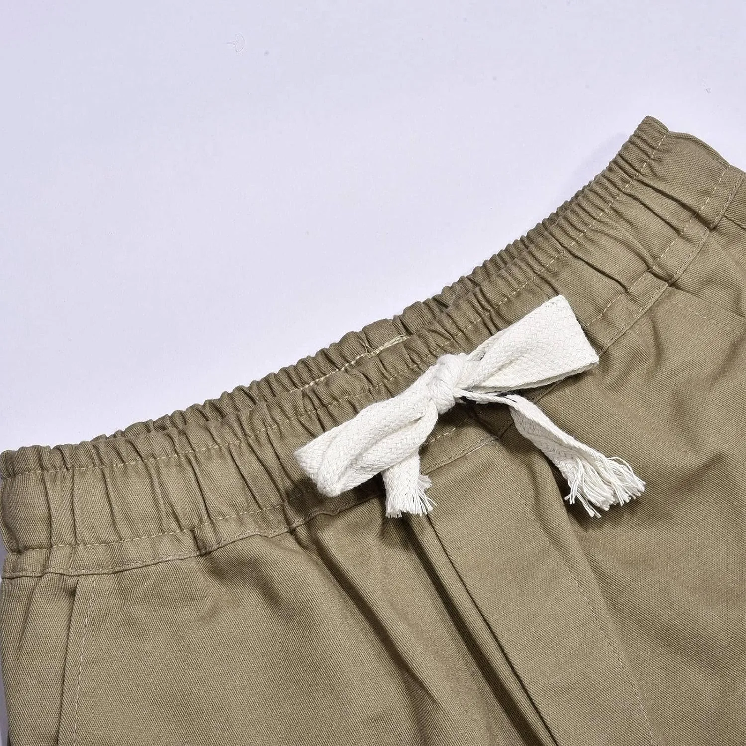 FZVYD Elastic Waist Pants for Men Mens Joggers Cargo Pants Fashion Casual Sweatpants Work Pants Drawstring Loose Trousers
