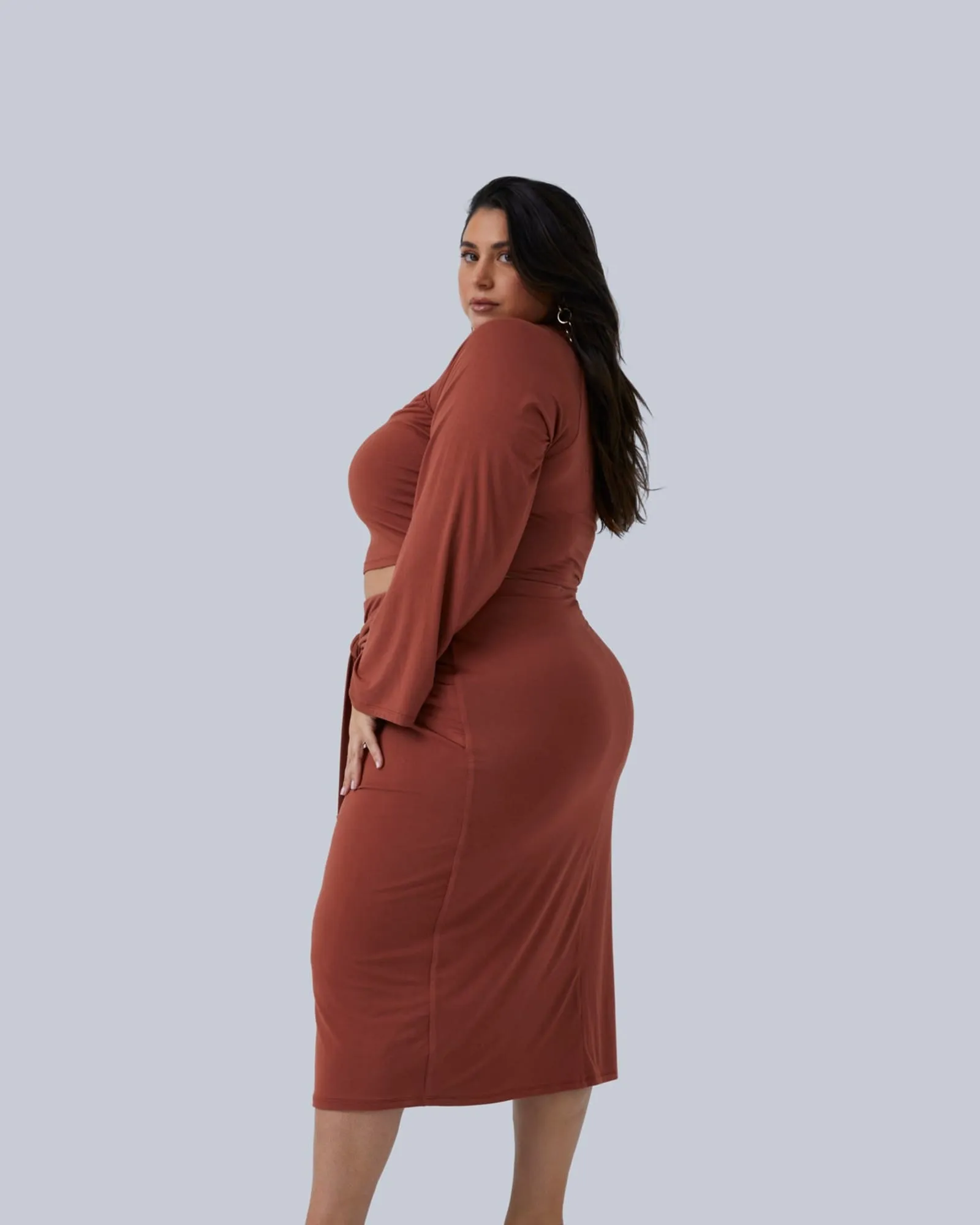 Gigi Skirt | RUST