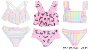 GX-CHEA - Wholesale Little Girl's Assorted Two-Piece Swimsuits