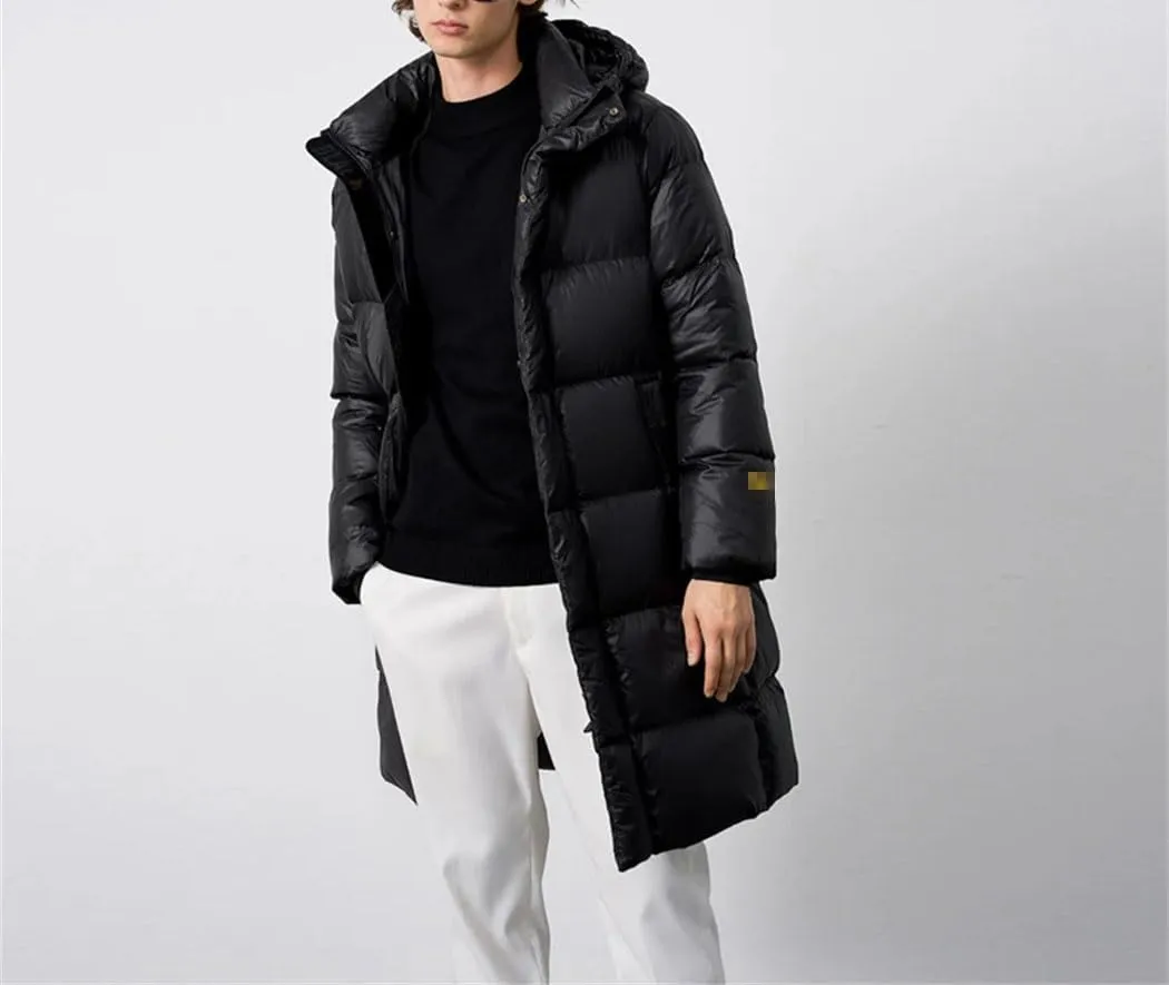 Haitpant Winter Down Coats Women Warm Thick Long Puffer Jacket Portable Outerwear Lady Hooded Down Parka