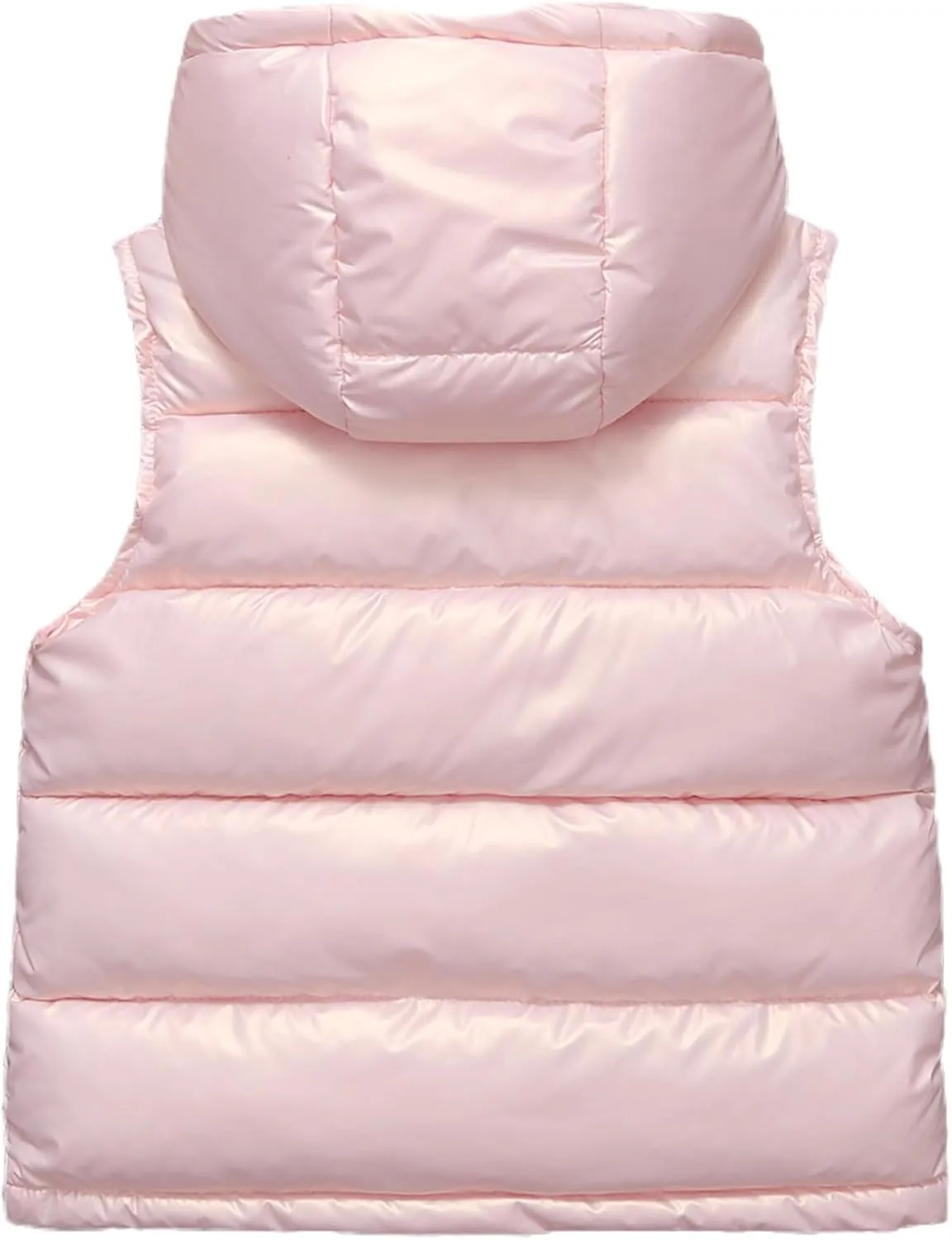 Happy Cherry Boys Girls Down Vest Lightweight Winter Sleeveless Puffer Jacket Water Resistant Wash Free Outerwear Gilet