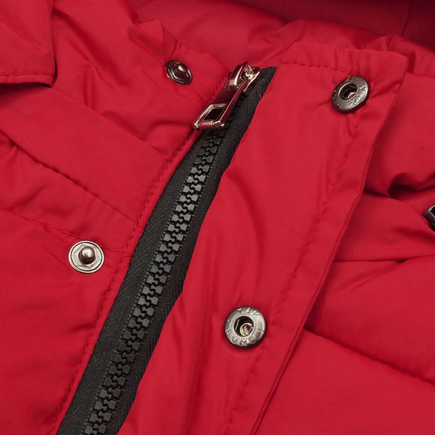 Happy Cherry Kids Padded Vest Winter Puffy Detachable Hooded Zipper Up Sleeveless Jacket 5-12T