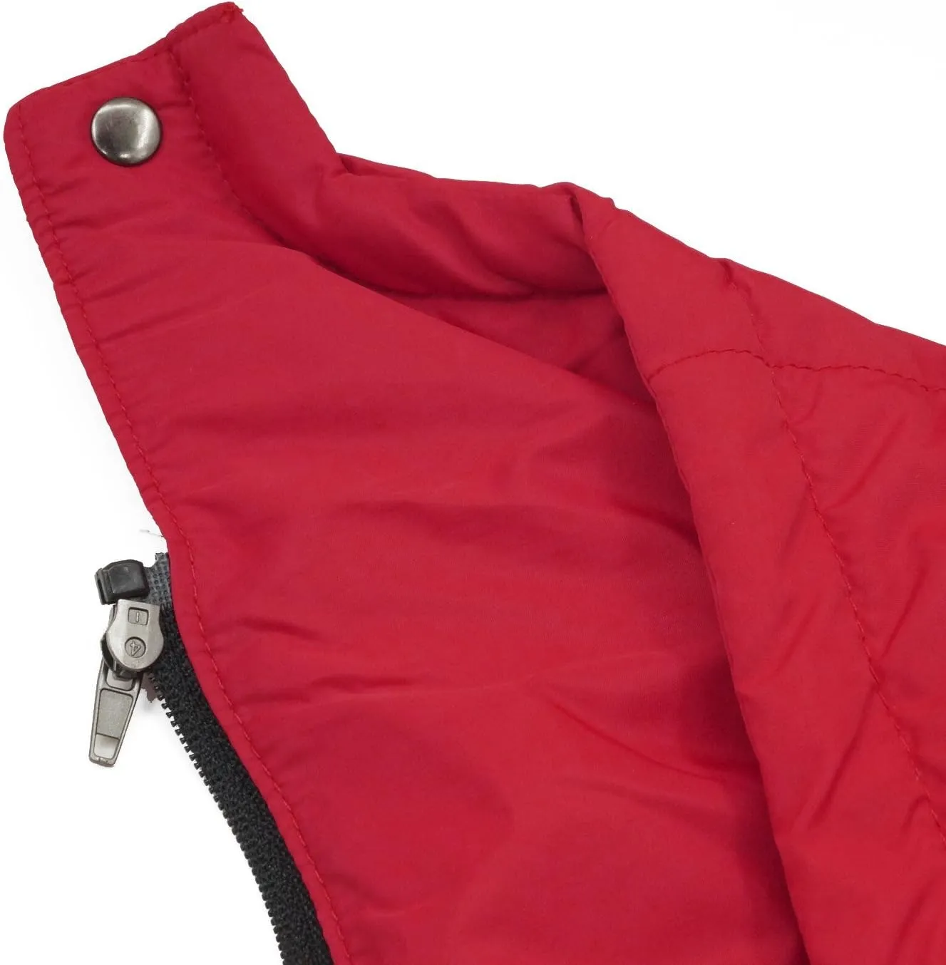 Happy Cherry Kids Padded Vest Winter Puffy Detachable Hooded Zipper Up Sleeveless Jacket 5-12T
