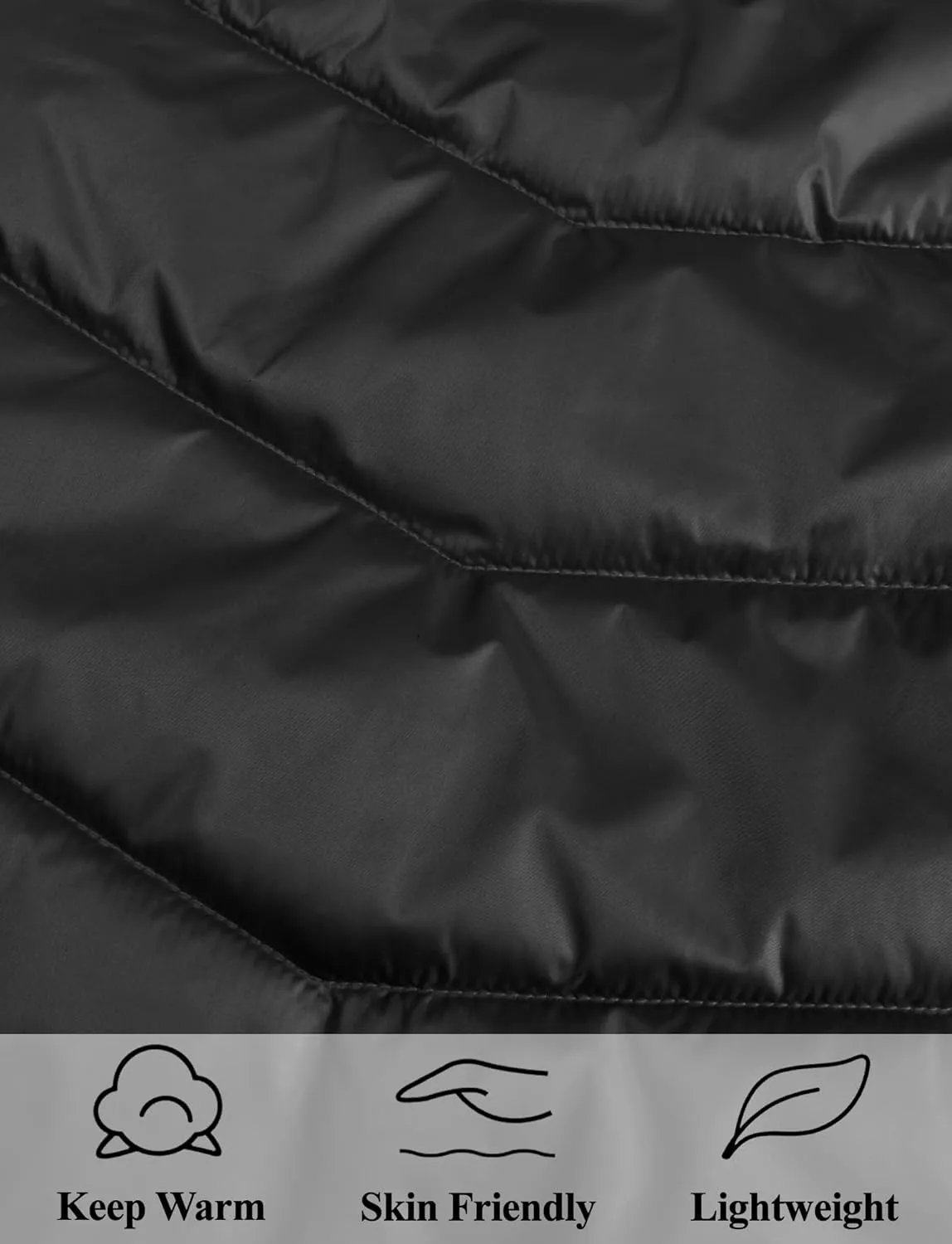 Happy Cherry Kids Puffer Hooded Vest Down Sleeveless Jacket Windproof Coat for Boys Girls 7-13 Years