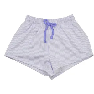 James Swimsuit | Lavender Stripe (10, 12)