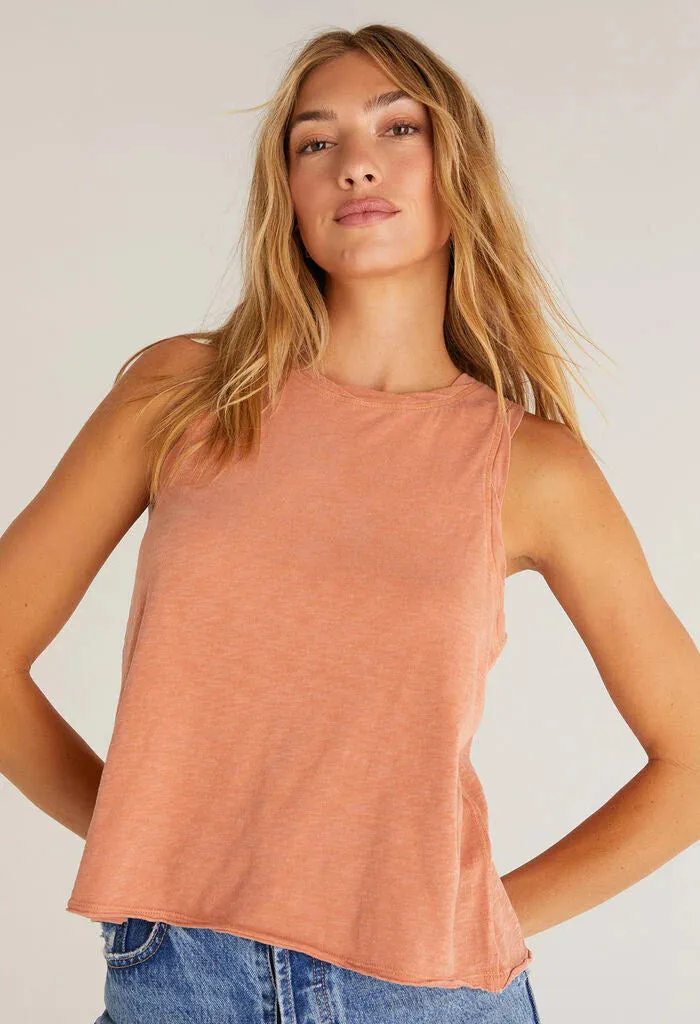 Journey Cotton Slub Tank | Melon