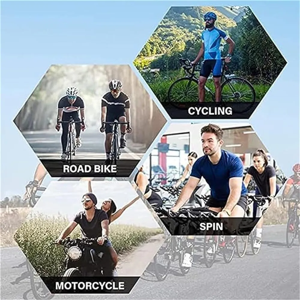 JPOJPO Cycling Jersey Men Set Bike Shirt Kit Short Sleeve Clothing Tops 5D Padded Shorts Summer Breathable Quick-Dry S-3XL