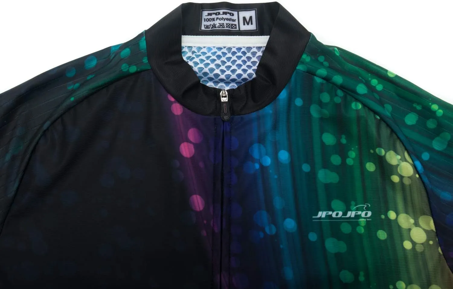 JPOJPO Men's Cycling Jersey Bike Short Sleeve with 4 Rear Pockets Breathable,Quick Dry Shirt Tops S-3XL