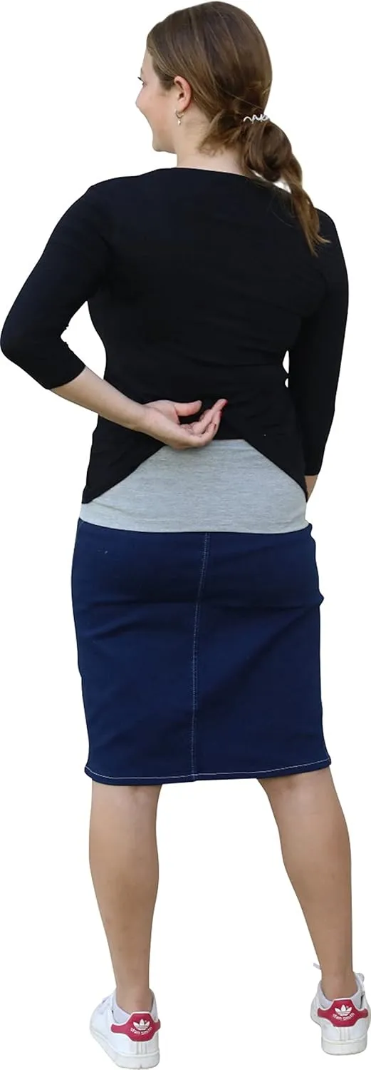 Kosher Casual Women's Modest 'Hippies' Half Cami-Shirt Layering Extension