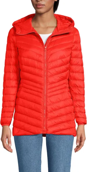 Lands' End Women's Ultralight Packable Down Jacket