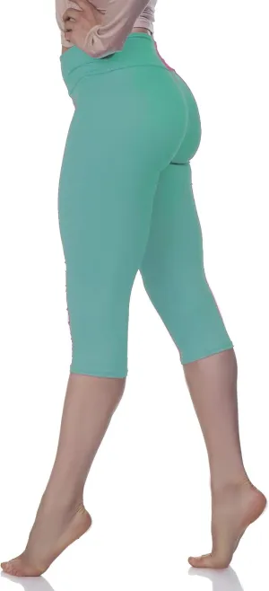 LMB Womens Soft Stretch Leggings Regular/High Yoga Waist 20  Designs One Size