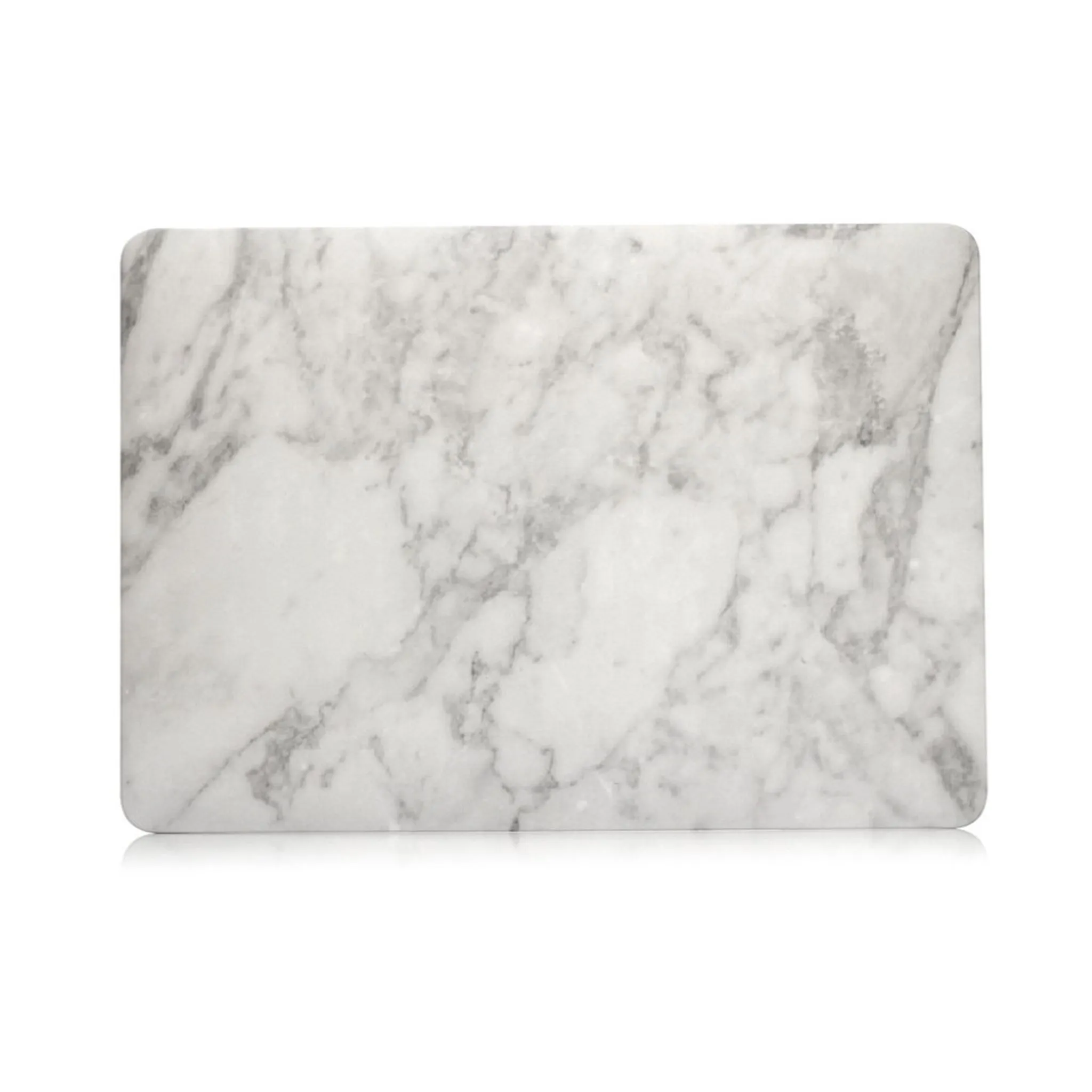 MacBook Pro 13 Touchbar pattern printing protective case - Marble Pattern / Light Grey
