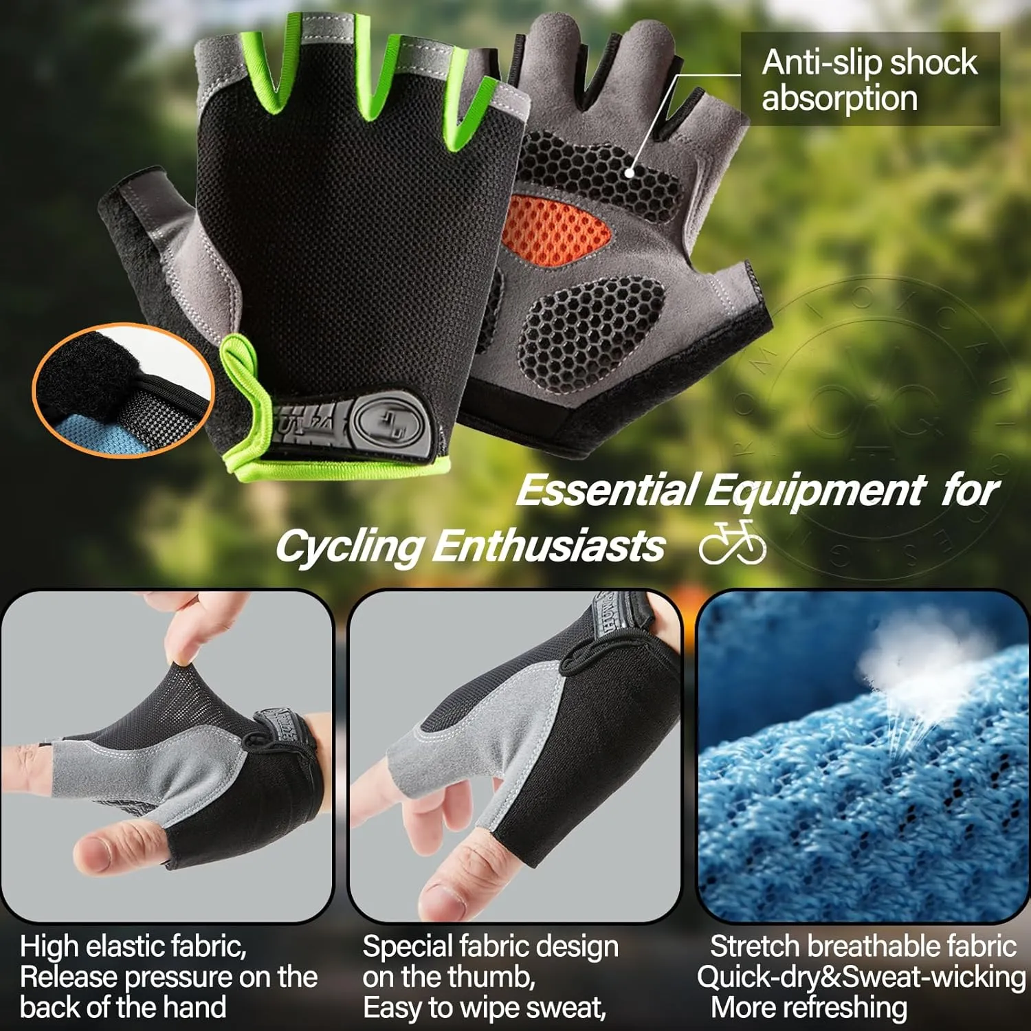 Men's Cycling Jersey Set Road Bike Shorts Sleeves Jersey,Breathable Bike Shirt Quick-Dry Summer Bike Clothing