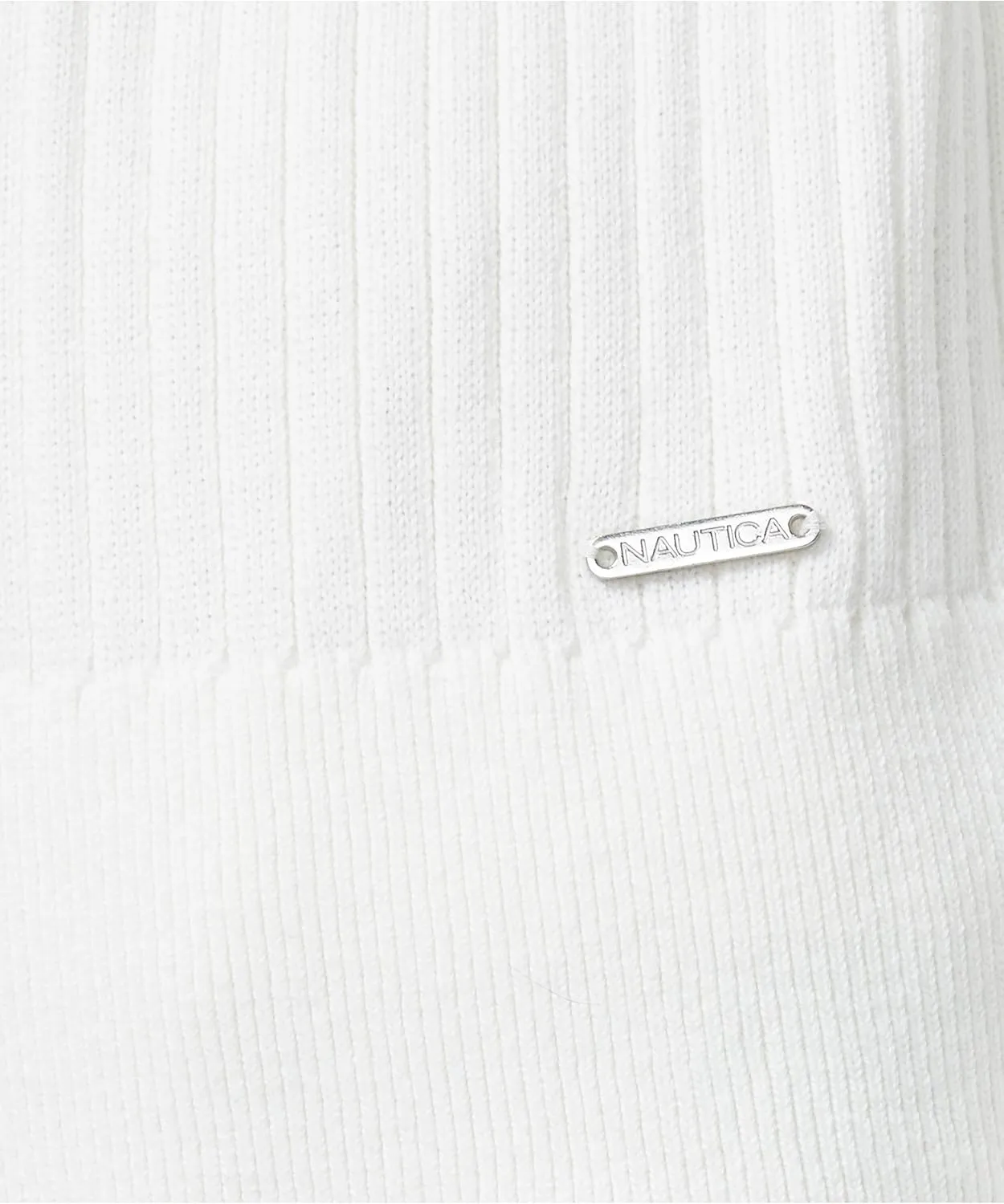 Nautica Women's Ribbed Open Layering Cardigan