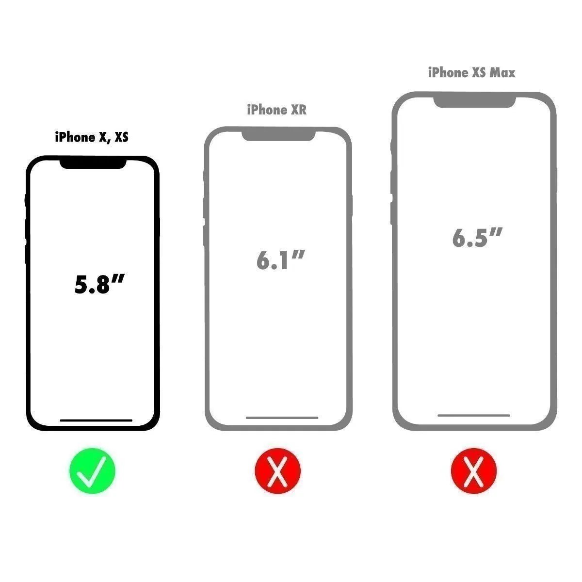 Nimbus9 Phantom 2 Slim Gel Case for Apple iPhone XS and iPhone X - Clear