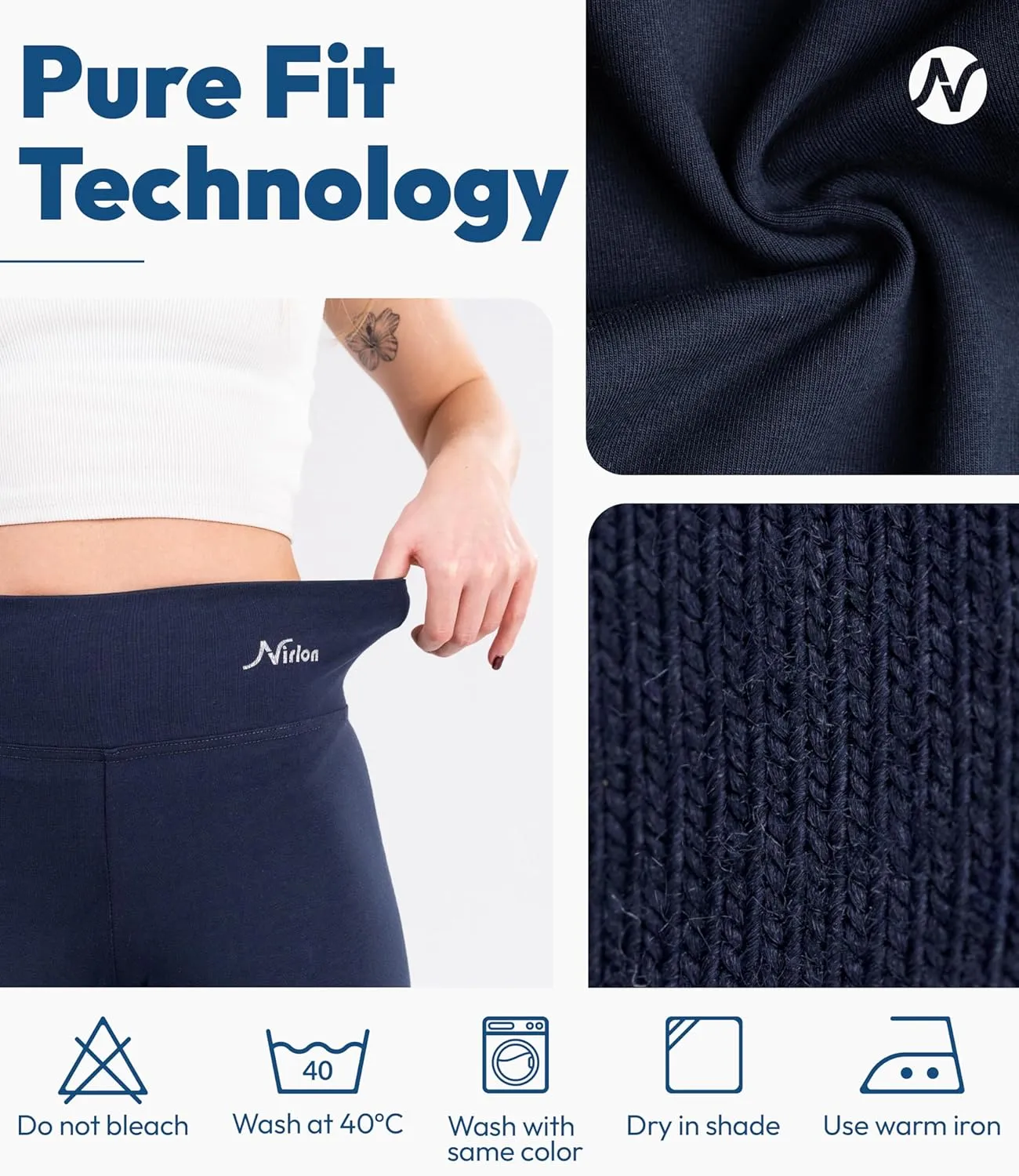 Nirlon Yoga Pants with Pockets - Yoga Pants with Pockets for Women Breathable Leggings with Pockets Regular & Plus Size Pants