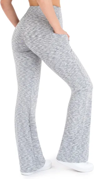 Nirlon Yoga Pants with Pockets - Yoga Pants with Pockets for Women Breathable Leggings with Pockets Regular & Plus Size Pants