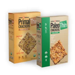 Organic Crackers Variety Pack