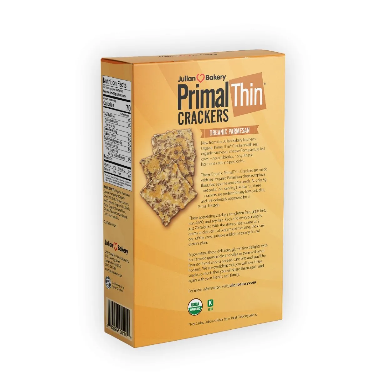 Organic Crackers Variety Pack