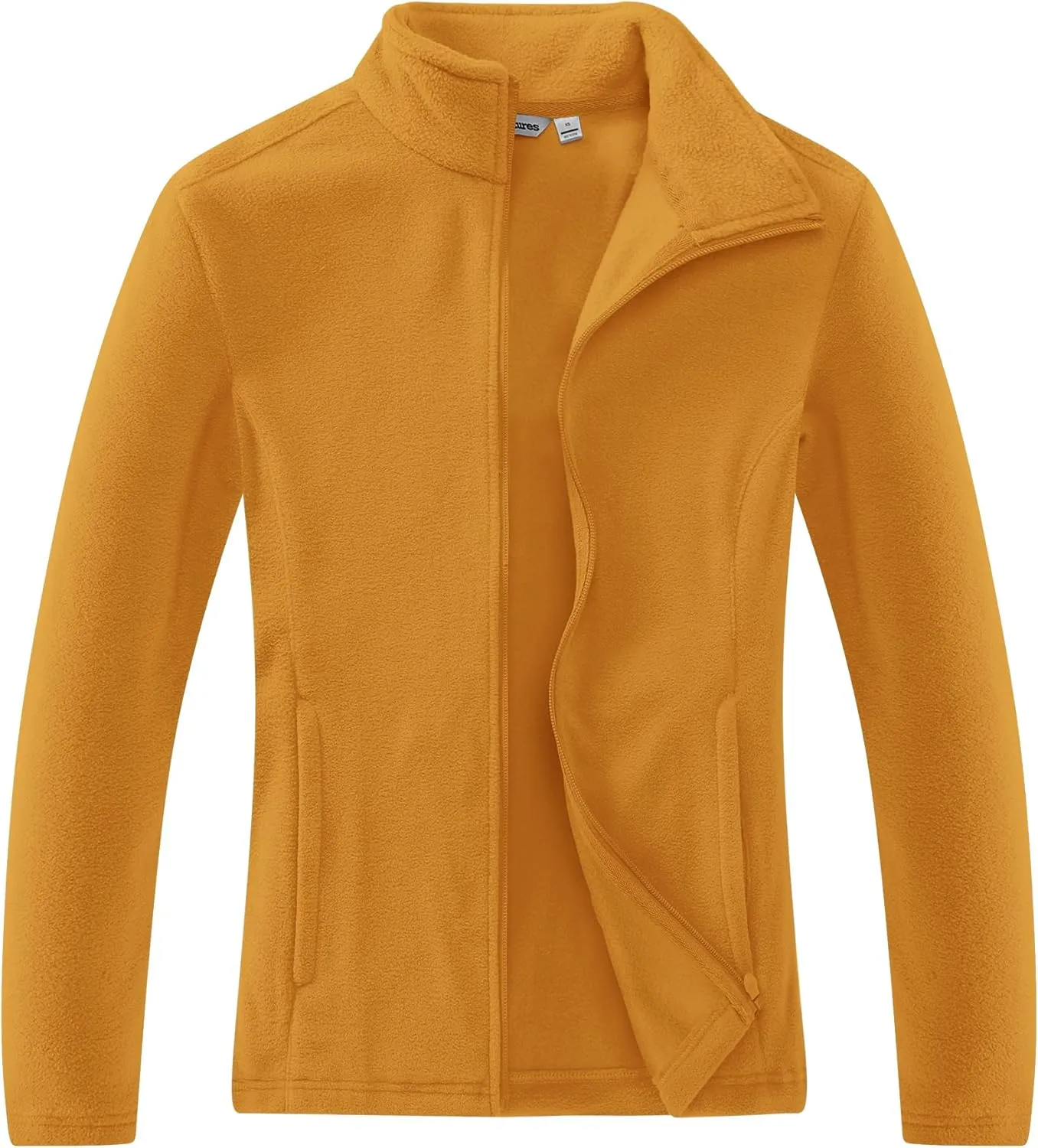 Outdoor Ventures Women's Lightweight Warm Zip Up Long-Sleeve Soft Polar Fleece Jacket for Fall Winter