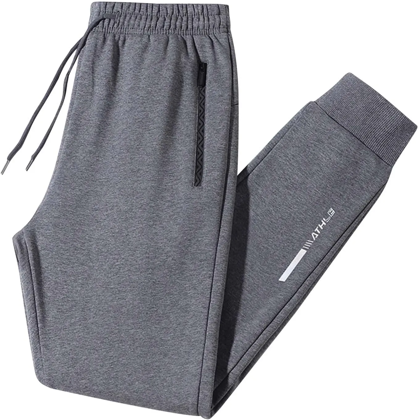 Pants for Women, Casual Sweatpants Elastic Waist Straight High Waisted Everyday Yoga