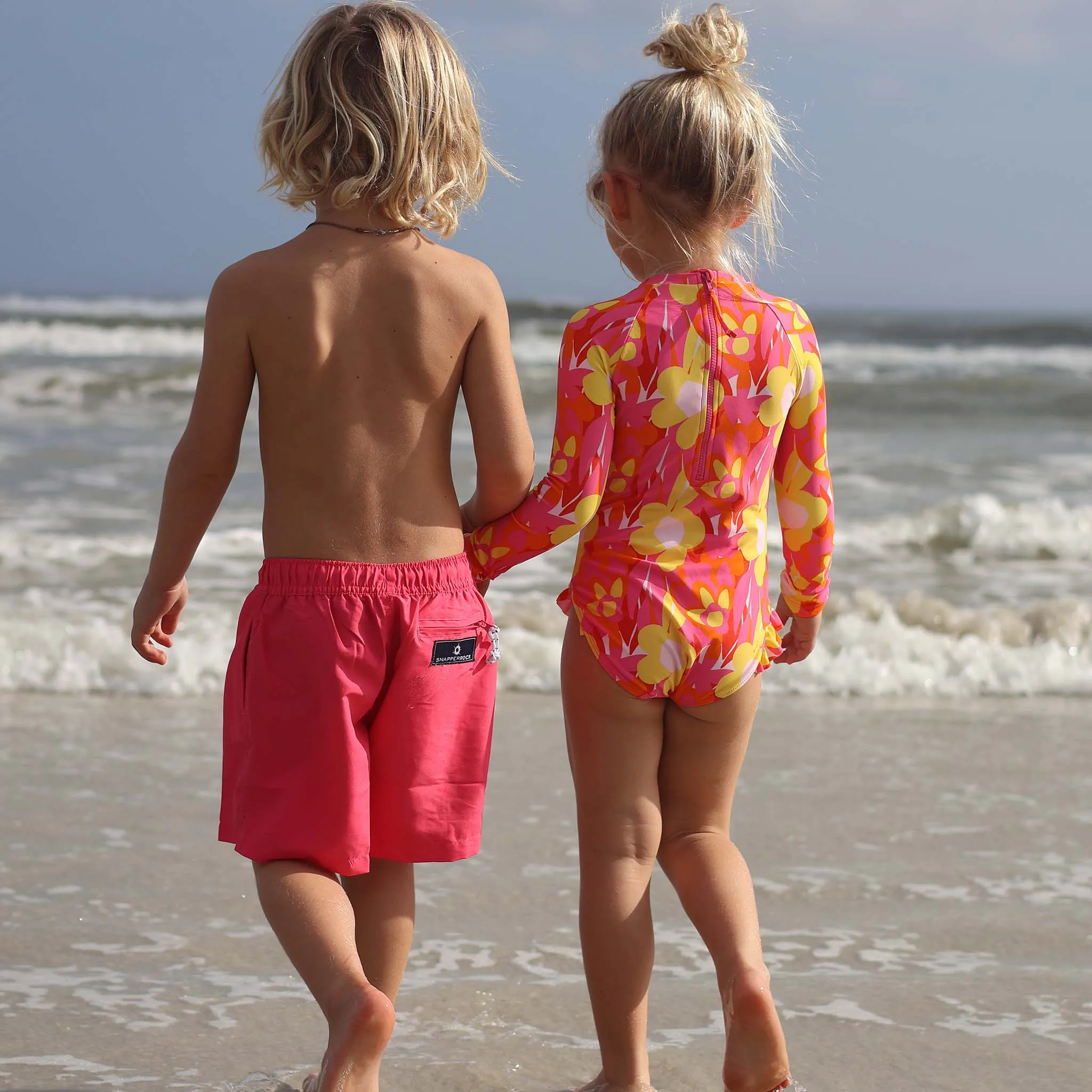 Pop of Sunshine LS Surf Suit