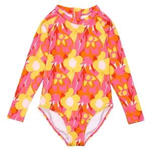 Pop of Sunshine LS Surf Suit