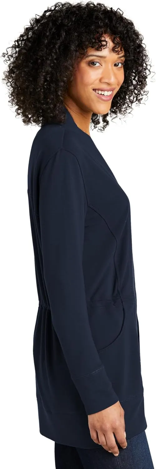 Port Authority Ladies Microterry Cardigan