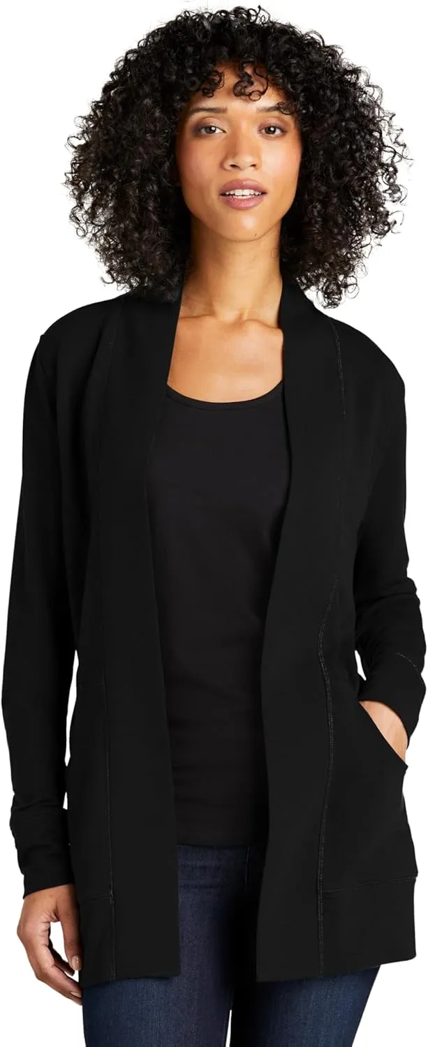 Port Authority Ladies Microterry Cardigan