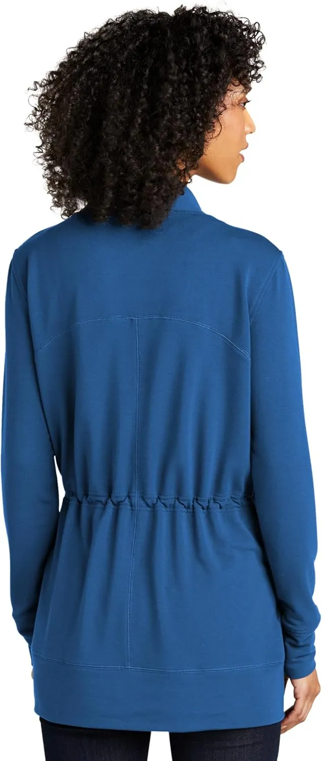 Port Authority Ladies Microterry Cardigan
