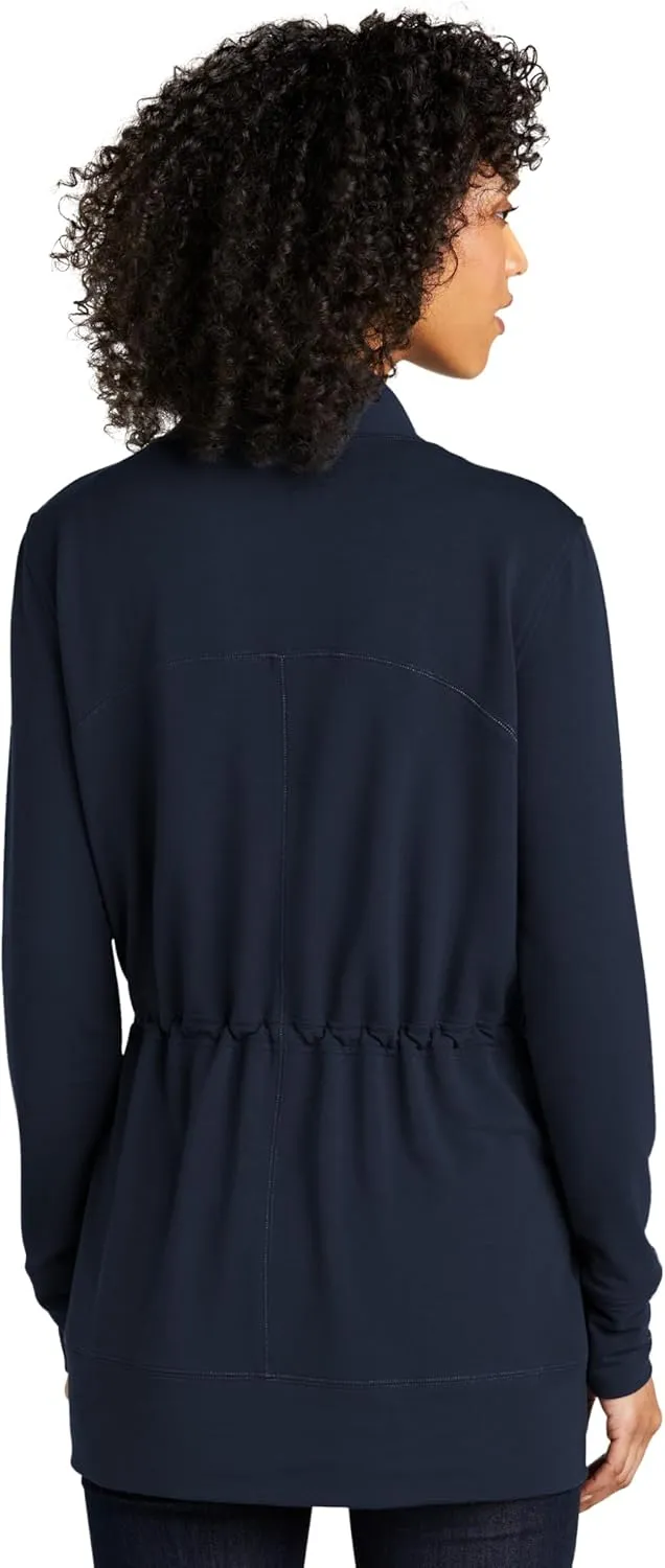 Port Authority Ladies Microterry Cardigan