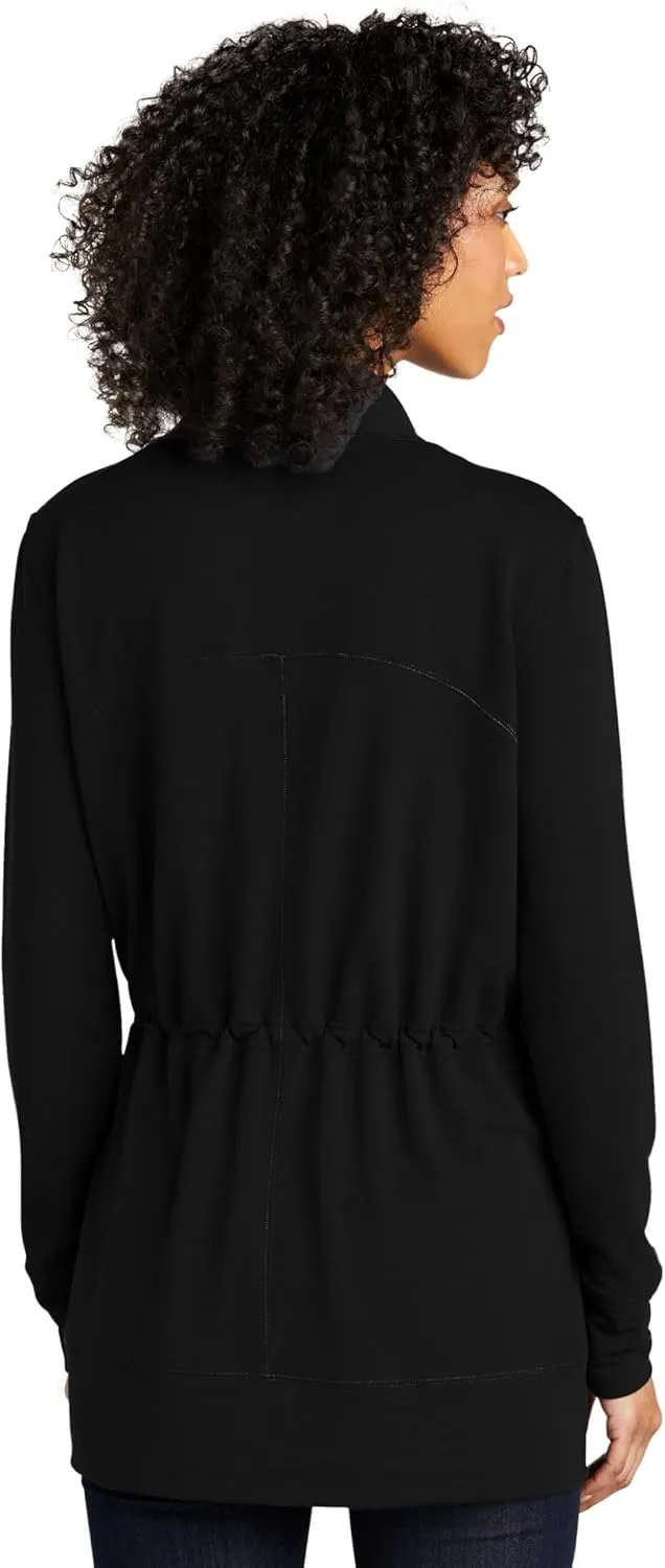 Port Authority Ladies Microterry Cardigan